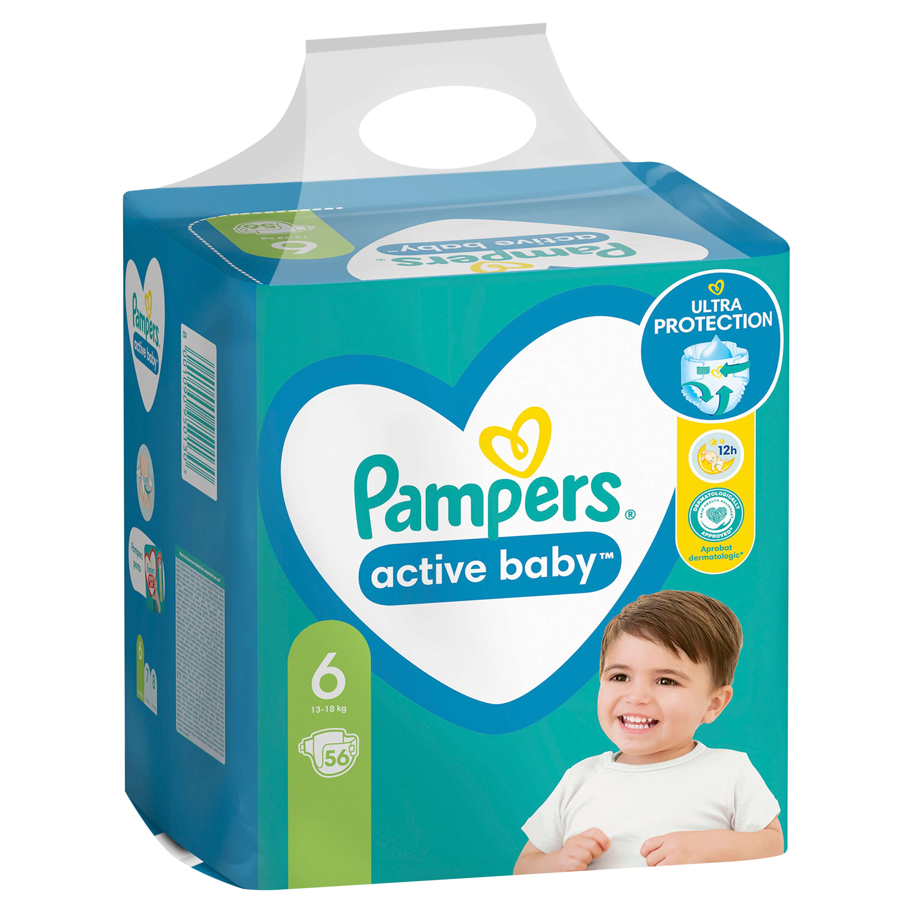 Подгузники Pampers Active Baby 6 (13-18 кг) 56 шт. - фото 3