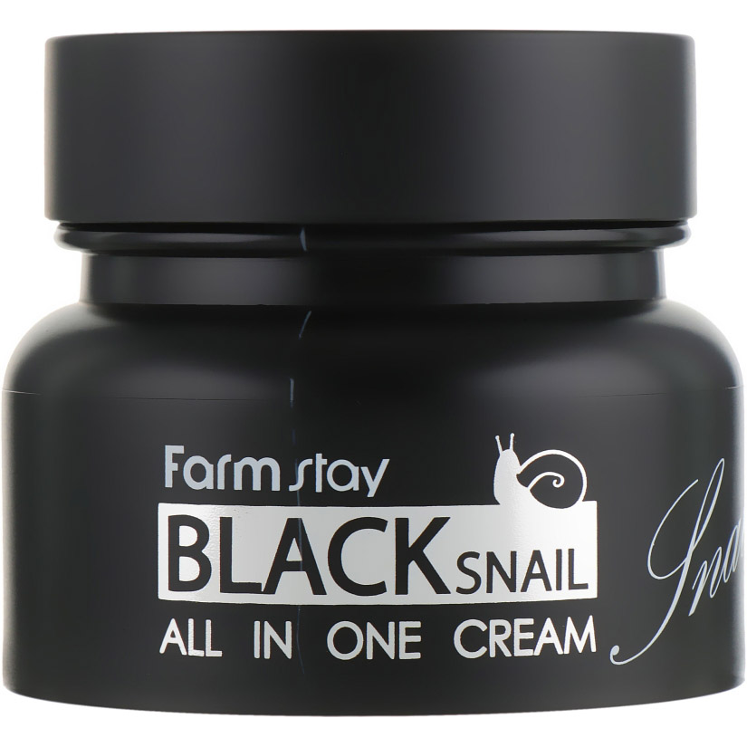 Крем для лица FarmStay All-In-One Black Snail Cream с муцином черной улитки 100 мл - фото 1
