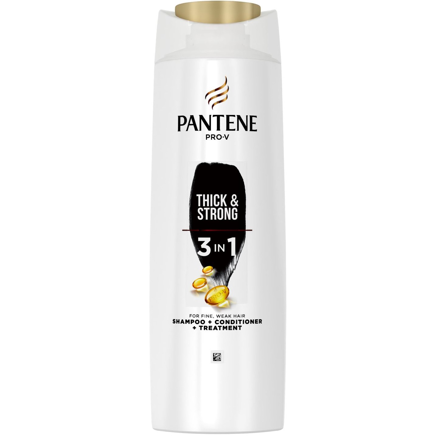 Шампунь та бальзам-ополіскувач Pantene Pro-V Total Fullness Shampoo 3 в 1 Густе та міцне 360 мл (81664686) - фото 1