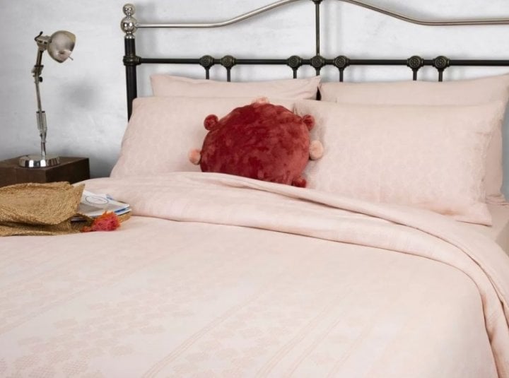 Комплект постельного белья Irya Cole, евростандарт, светло-розовый (svt-2000022265966) - фото 1