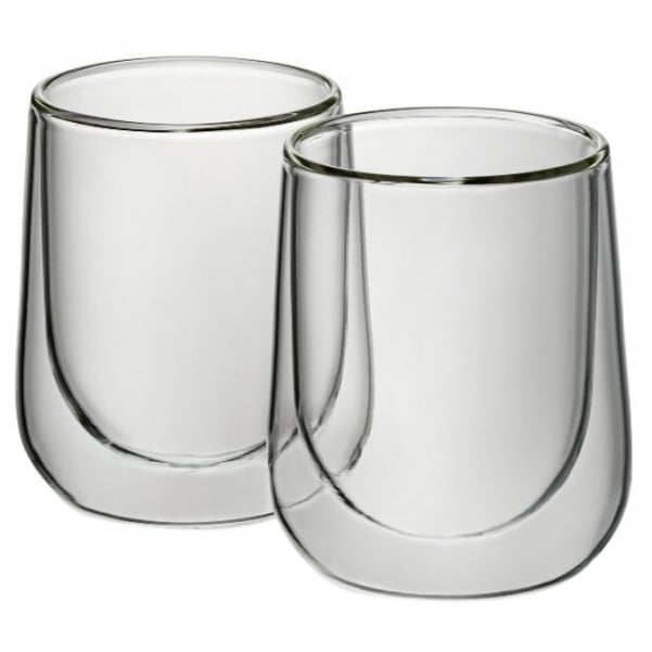 Набір склянок з подвійними стінками Kela Fontana для капучіно, 180 мл, 2 шт. (00000021300) - фото 1