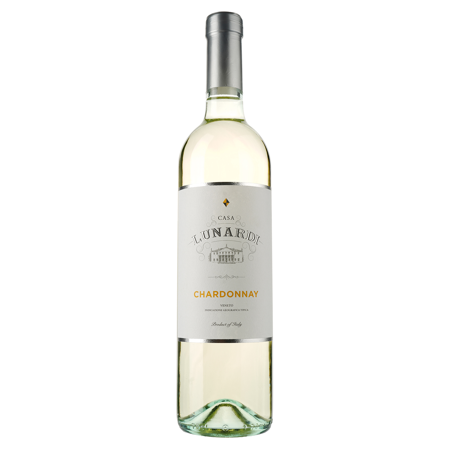 Вино Casa Lunardi Chardonnay IGT, біле, сухе, 0,75 л - фото 1