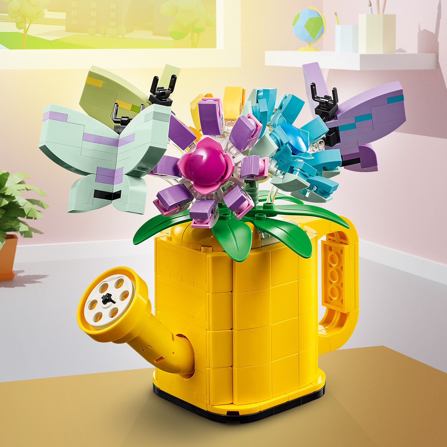 Конструктор LEGO Creator Цветы в лейке 420 детали (31149) - фото 8