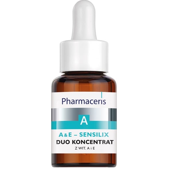 Ночная сыворотка для лица Pharmaceris A E-Sensilix, концентрат с витаминами А и Е, чувствительная аллергическая кожа, 30 мл (E16001) - фото 1