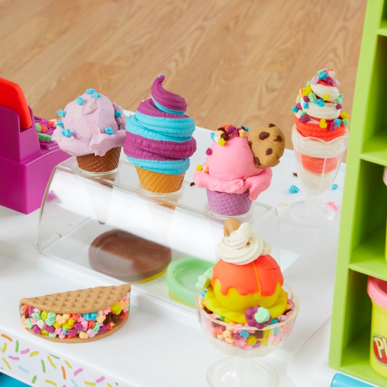 Ігровий набір для ліплення Hasbro Play-Doh Фургон із морозивом (F1039) - фото 10