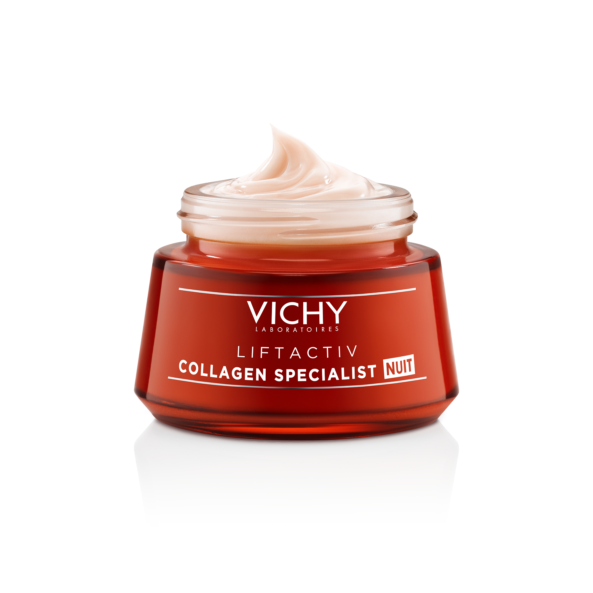 Нічний антивіковий крем-догляд Vichy Liftactiv Collagen Specialist Night Cream, з ефектом корекції зморшок, надання пружності та відновлення сяйва, 50 мл (MB275500) - фото 5