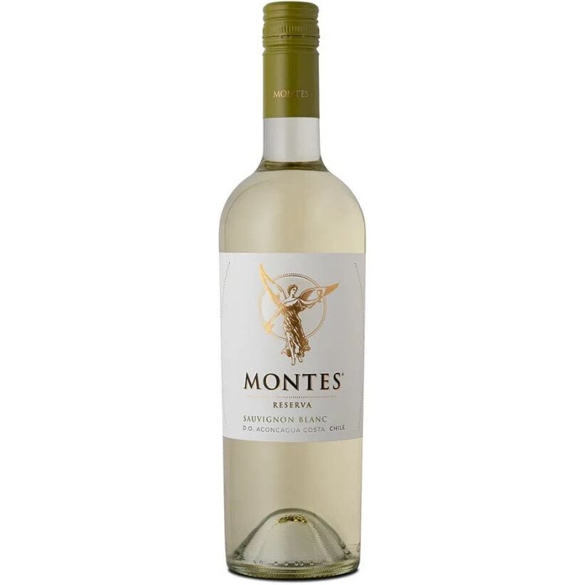 Вино Montes Sauvignon Blanc Reserva, біле, сухе, 13%, 0,75 л (26972) - фото 1