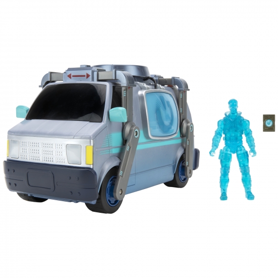 Игровой набор Jazwares Fortnite Deluxe Feature Vehicle Reboot Van, автомобиль и фигурка (FNT0732) - фото 3