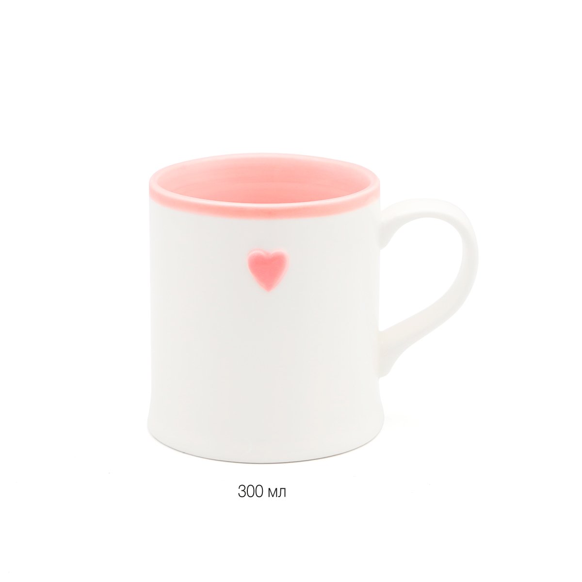 Чашка МВМ My Home, 300 мл, розовая (KP-47 PINK) - фото 2