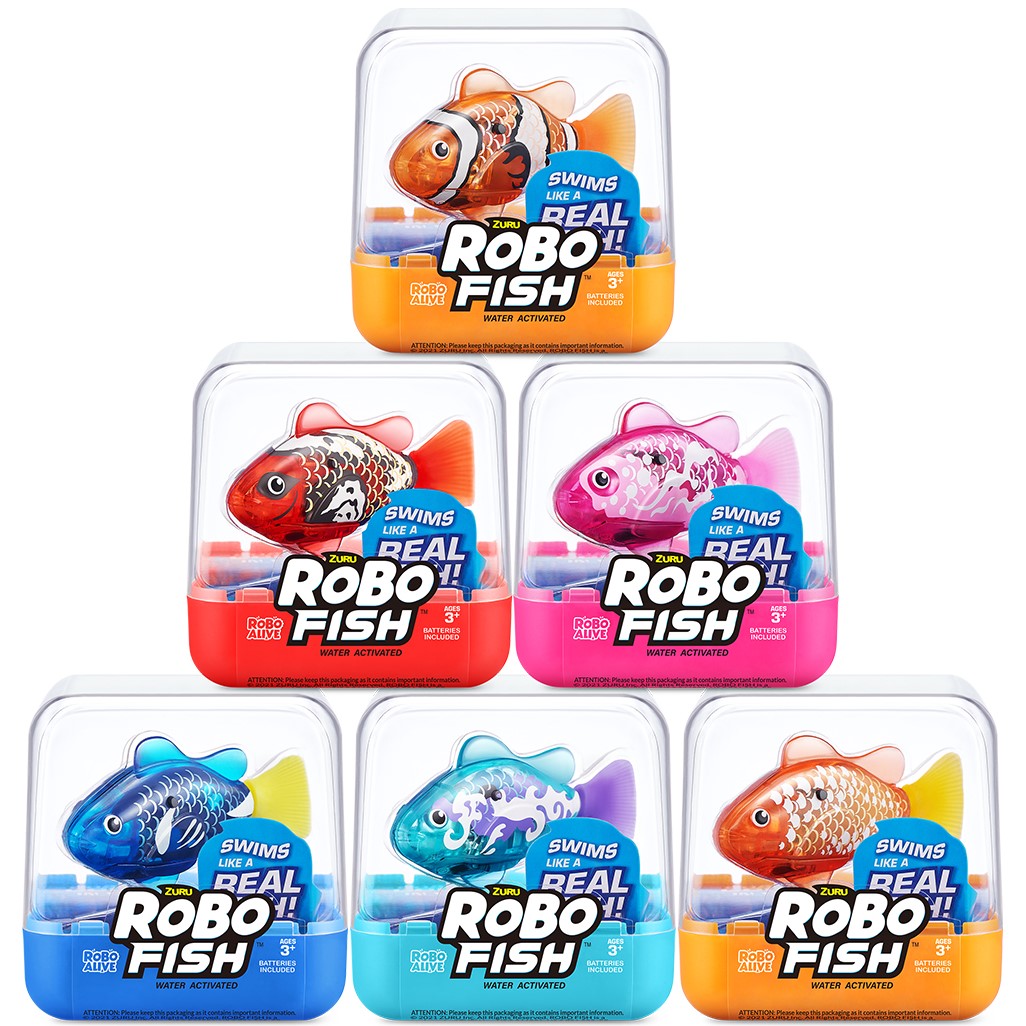Интерактивная игрушка Pets & Robo Alive S3 Роборыбка (7191) - фото 1
