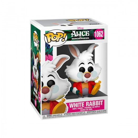 Коллекционная фигурка Funko Pop! серии Алиса в стране чудес - Белый кролик с часами - фото 3