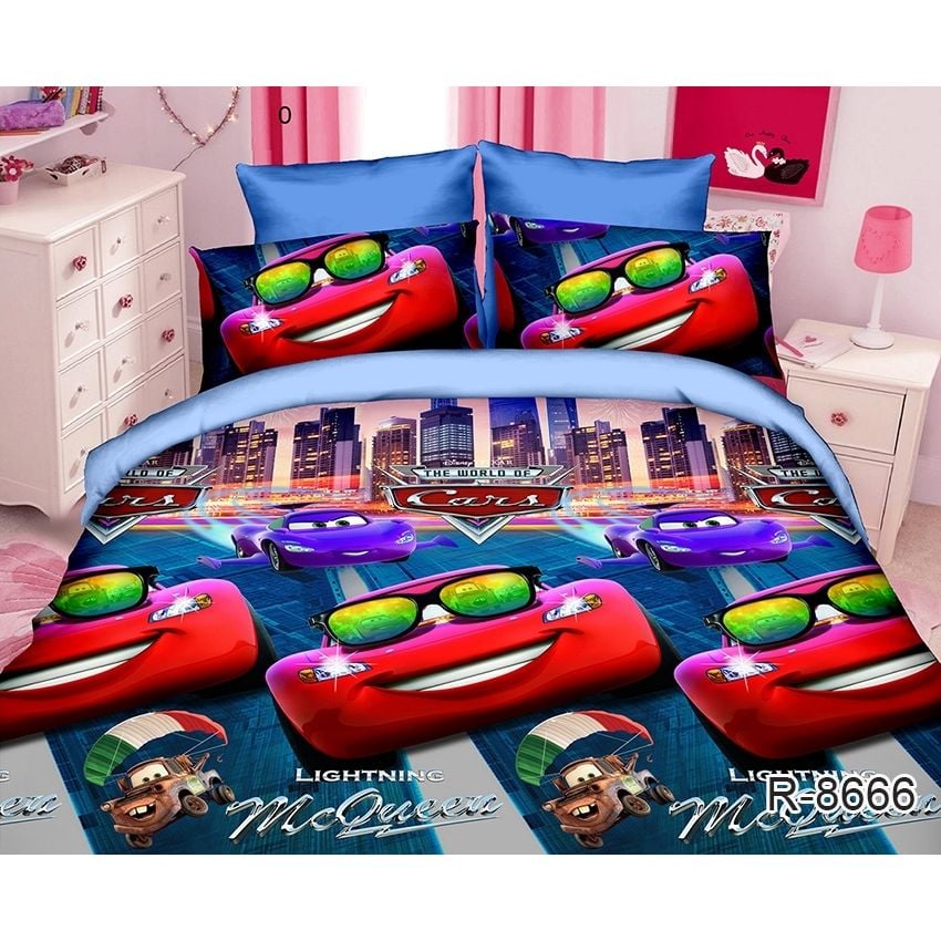 Комплект постільної білизни TAG Tekstil 1.5-спальний Різнокольоровий 000149377 (R8666) - фото 1
