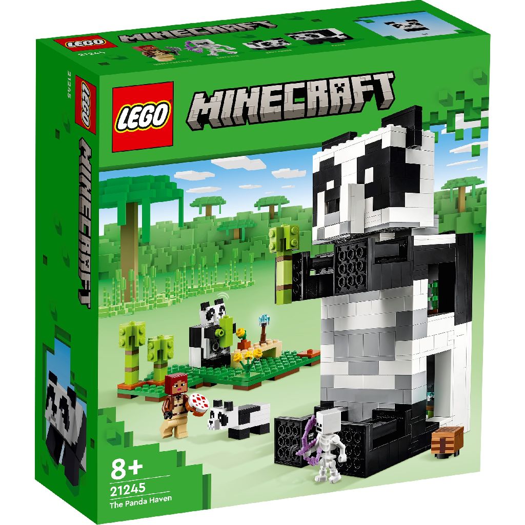 Конструктор LEGO Minecraft Поместье панды 553 деталей (21245) - фото 6