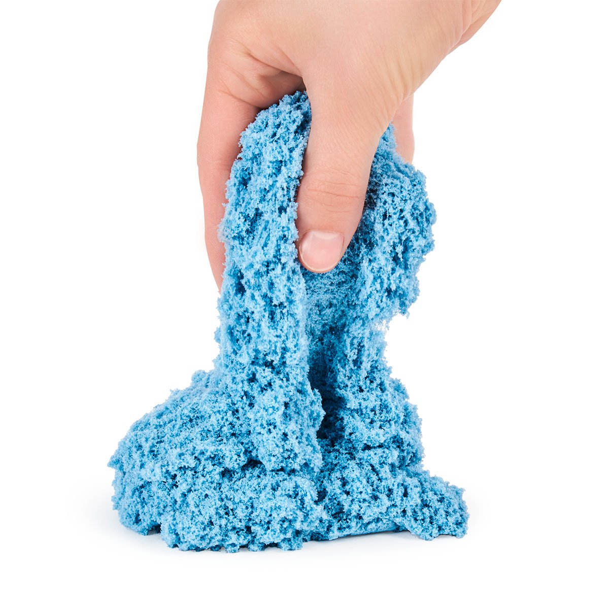 Кинетический песок Kinetic Sand Голубая малина, с ароматом, голубой, 227 г (71473R) - фото 3