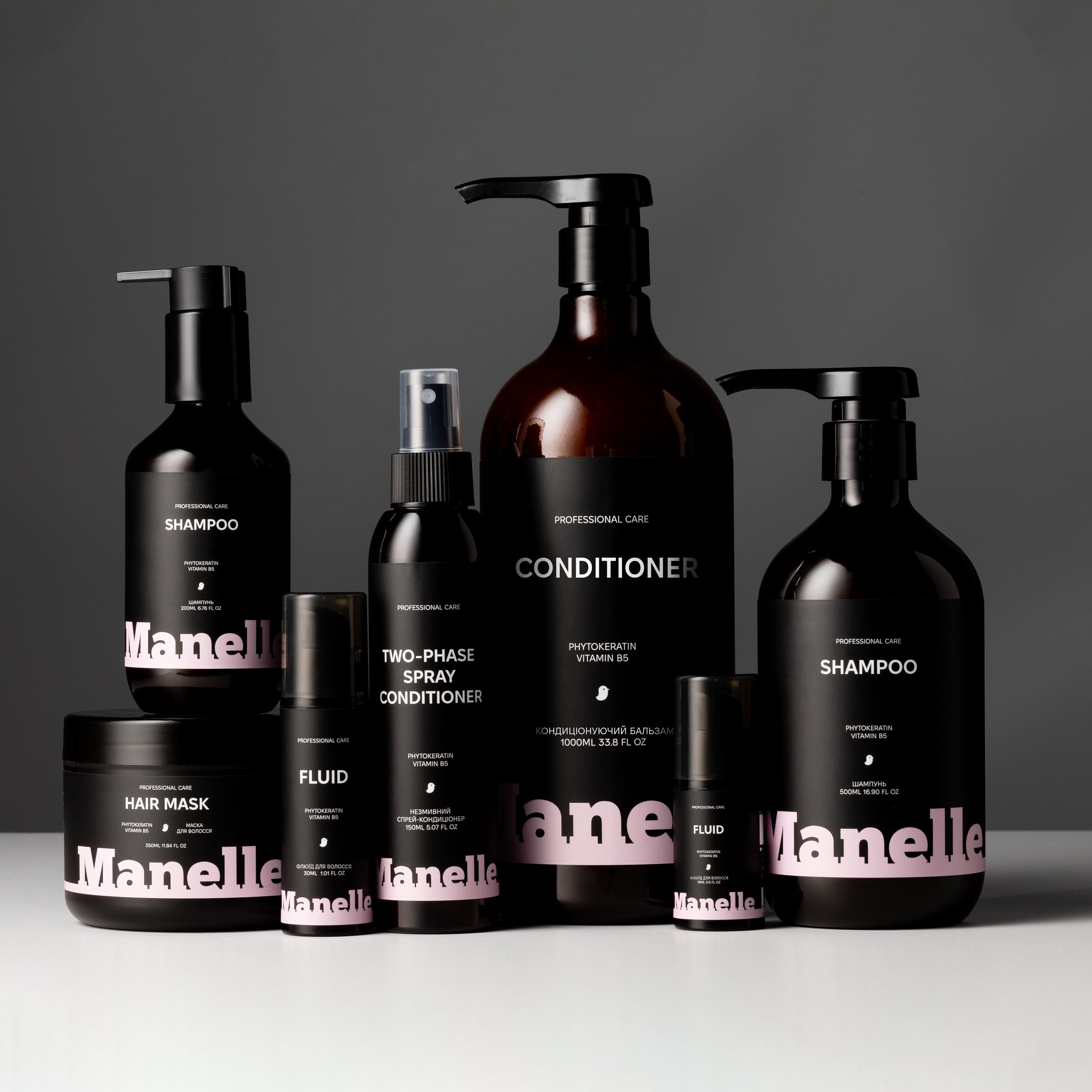 Флюїд для волосся Manelle Professional care Phytokeratin vitamin B5 30 мл - фото 5