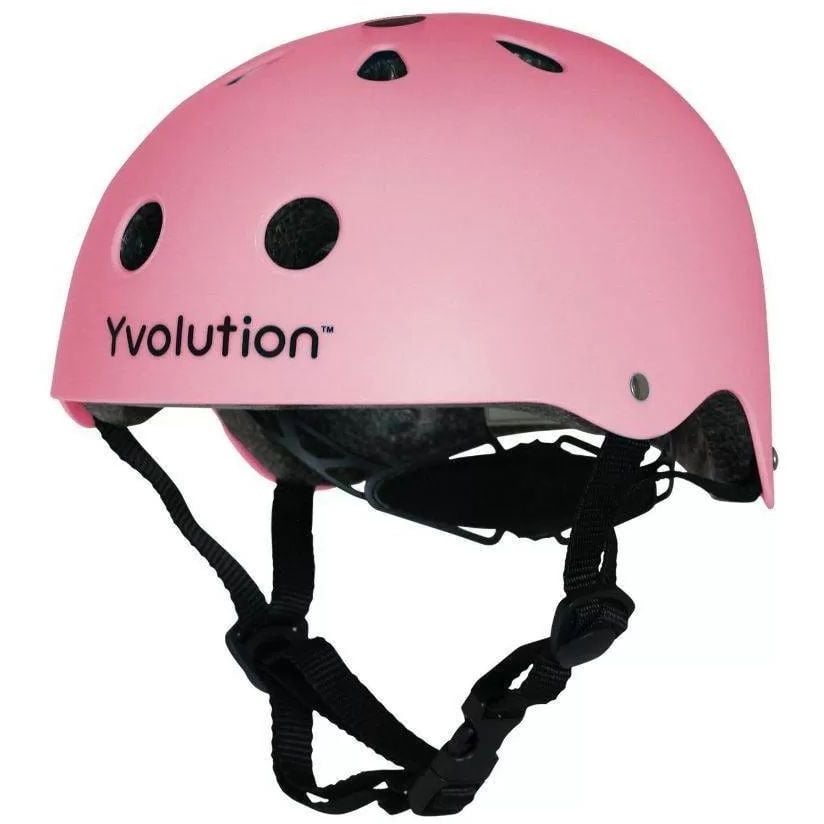 Защитный шлем Yvolution 2021, S (44-52 см), розовый (YA21P9) - фото 1