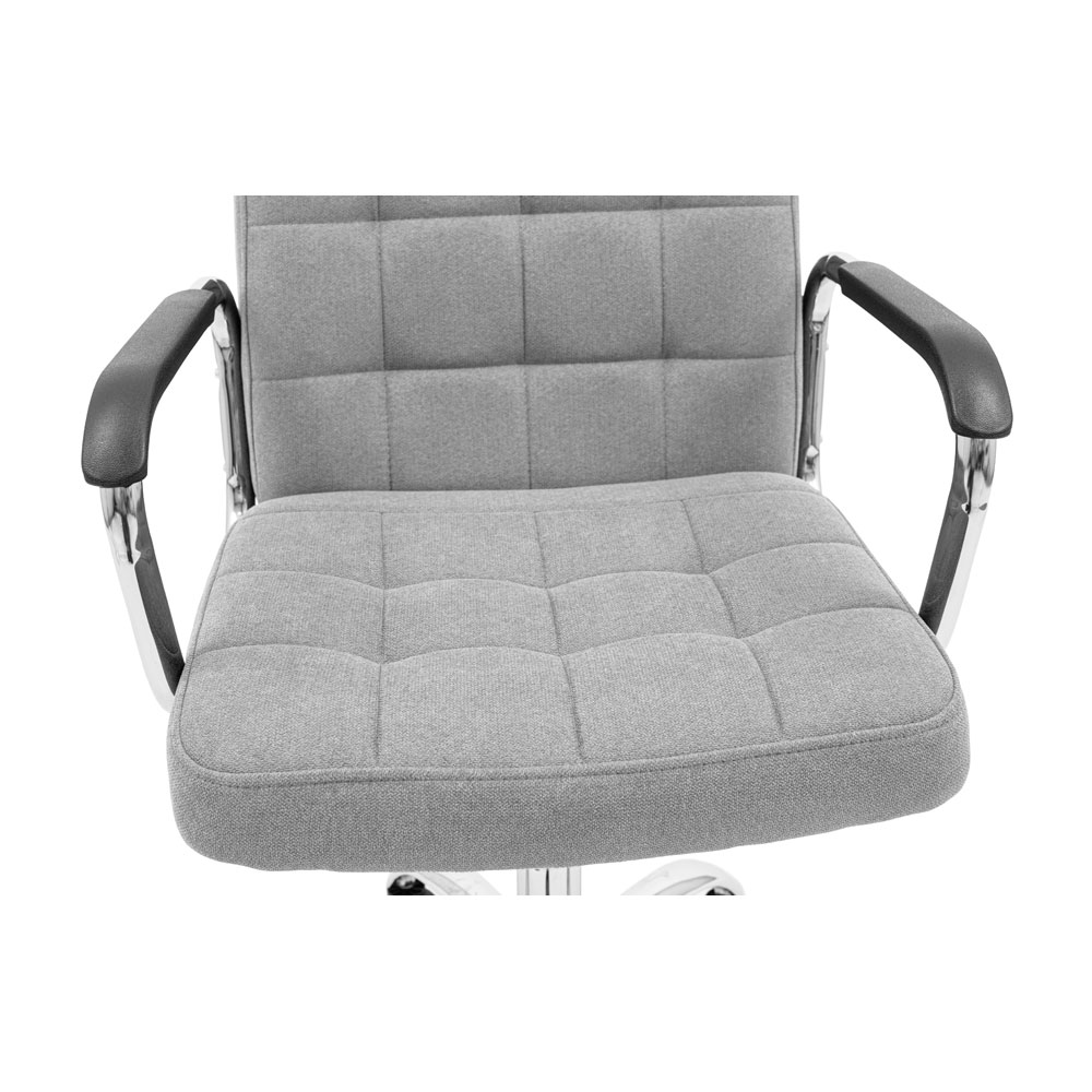 Кресло офисное Richman Брукс Хром Пиастра серый (RCM-1020) - фото 8