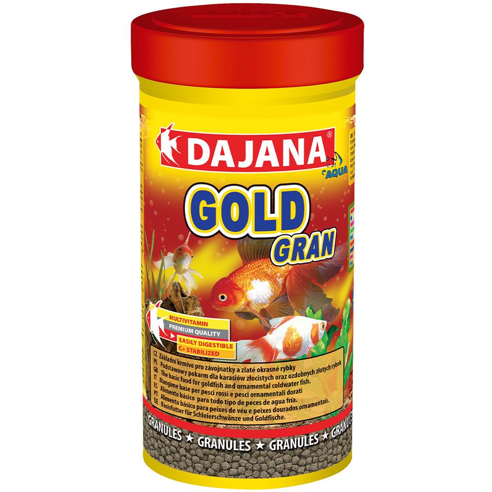 Корм Dajana Gold Gran для золотых карасей и декоративных рыбок 110 г - фото 1