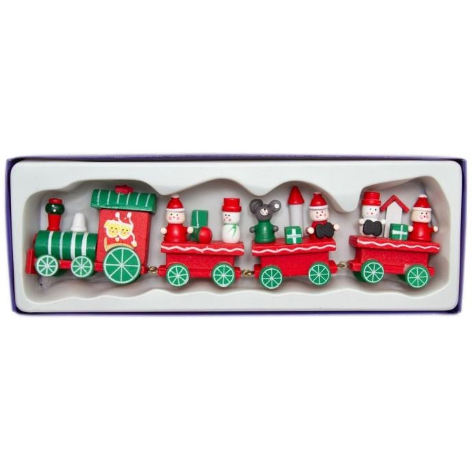 Сувенирная игрушка Offtop Поезд красная (855147) - фото 1