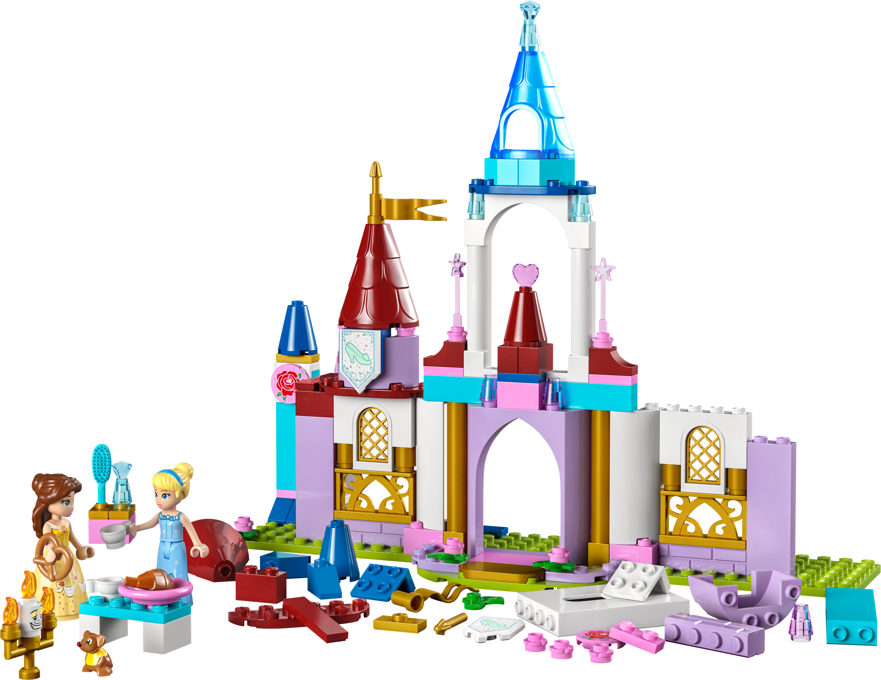 Конструктор LEGO Disney Princess Творчі замки диснеївських принцес, 140 деталей (43219) - фото 2