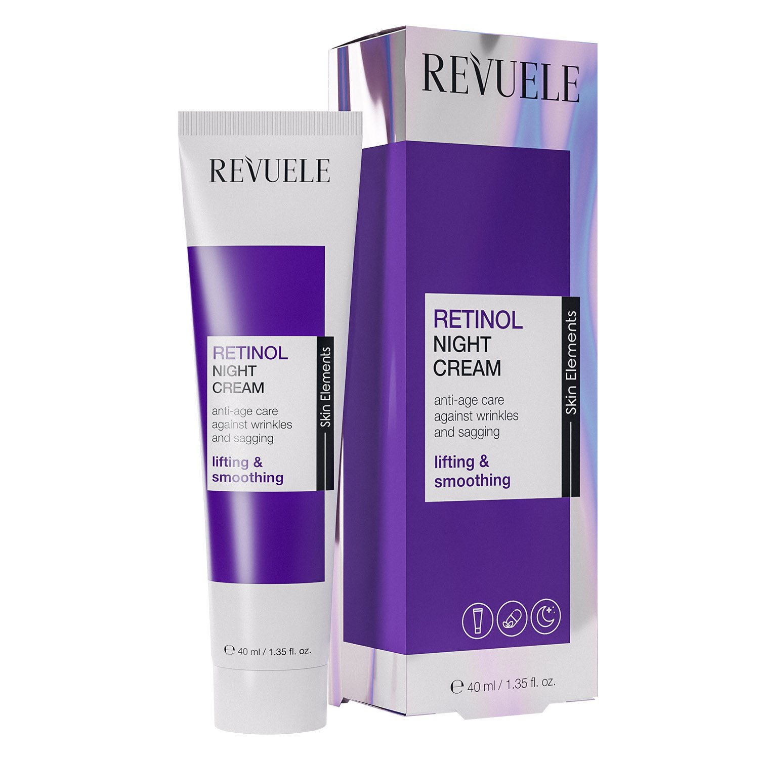 Крем для лица Revuele Retinol, ночной, 40 мл - фото 1