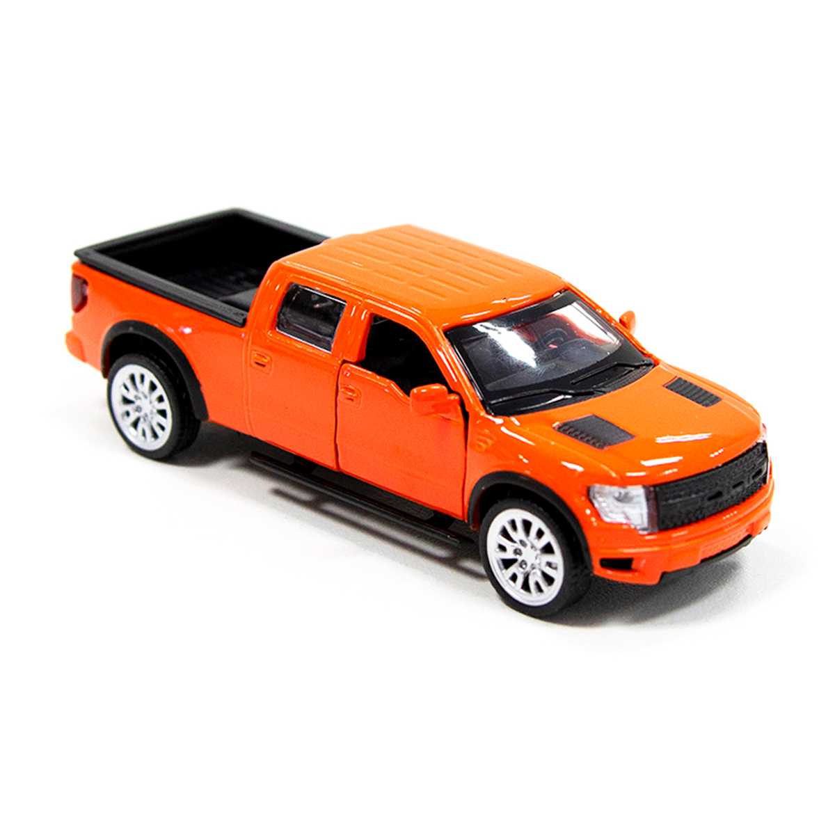 Автомодель TechnoDrive Ford F-150 SVT Raptor оранжевая (250262) - фото 7