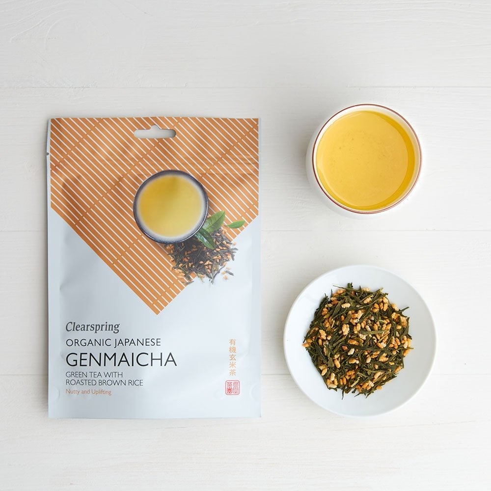 Чай зелений Clearspring Genmaicha зі смаженим рисом органічний 90 г - фото 3