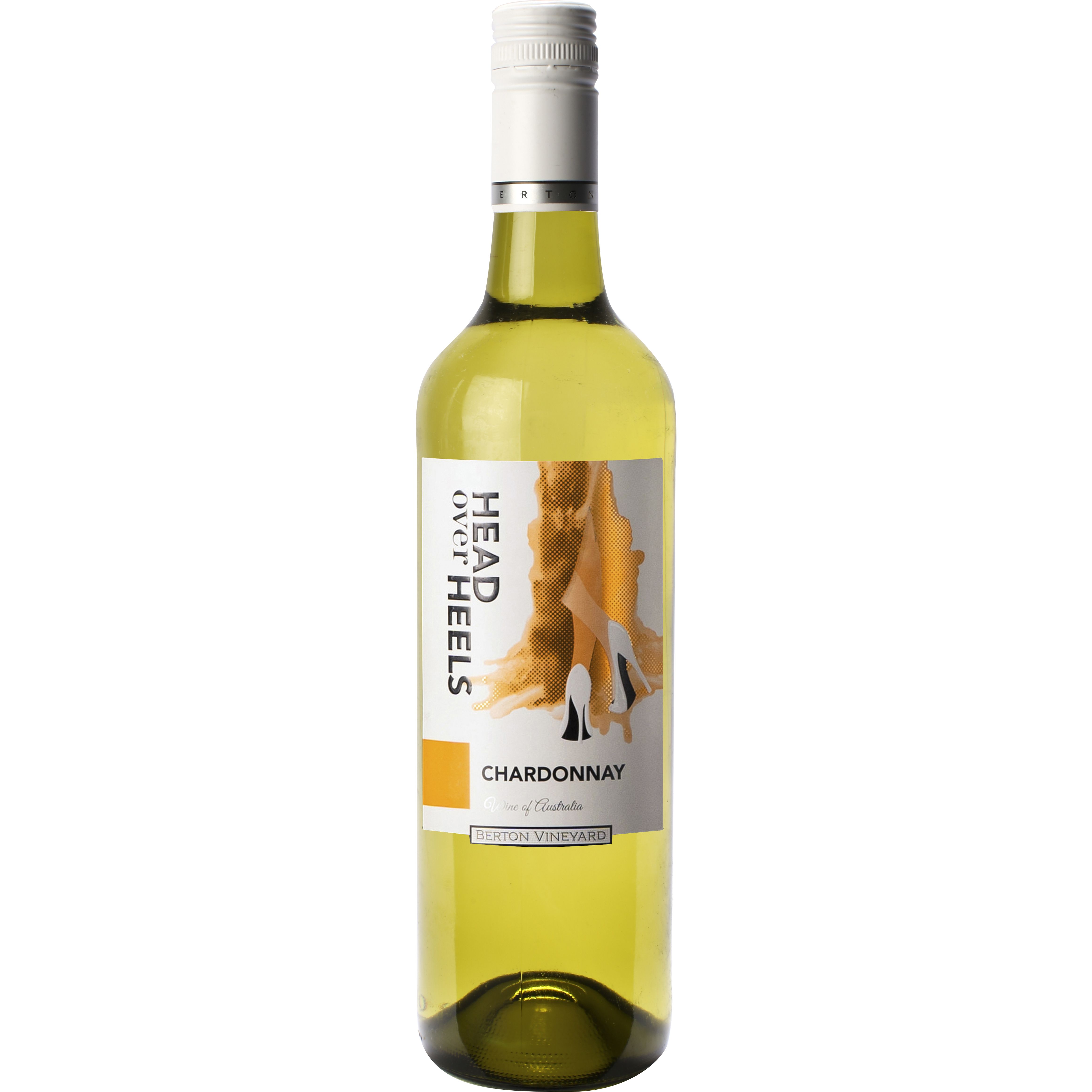 Вино Head Over Heels Chardonnay, біле, сухе, 0,75 л - фото 1