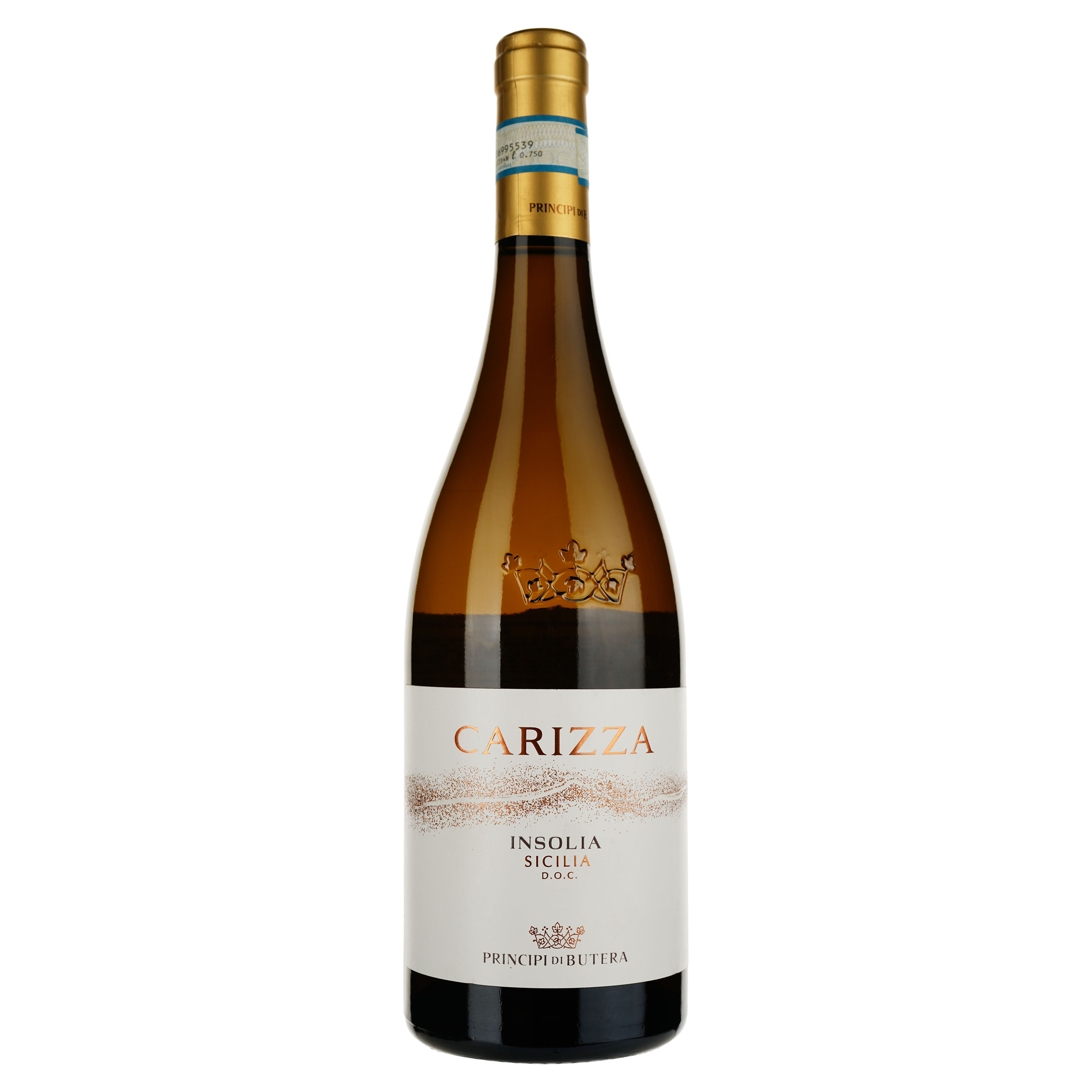 Вино Feudo Principi di Butera Insolia, біле, сухе, 13%, 0,75 л - фото 1