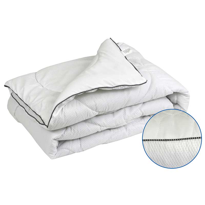 Одеяло силиконовое Руно Bubbles, 140х205 см, белое (321.52Bubbles) - фото 3