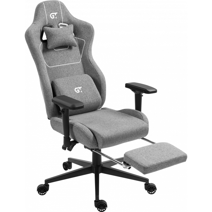 Геймерское кресло GT Racer X-2305 Fabric Gray (X-2305 Fabric Gray) - фото 2