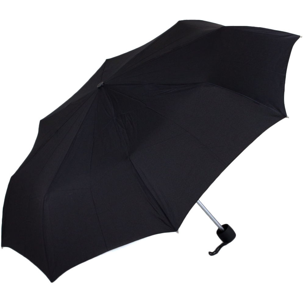 Чоловіча складана парасолька механічна Fulton 97 см чорна - фото 1