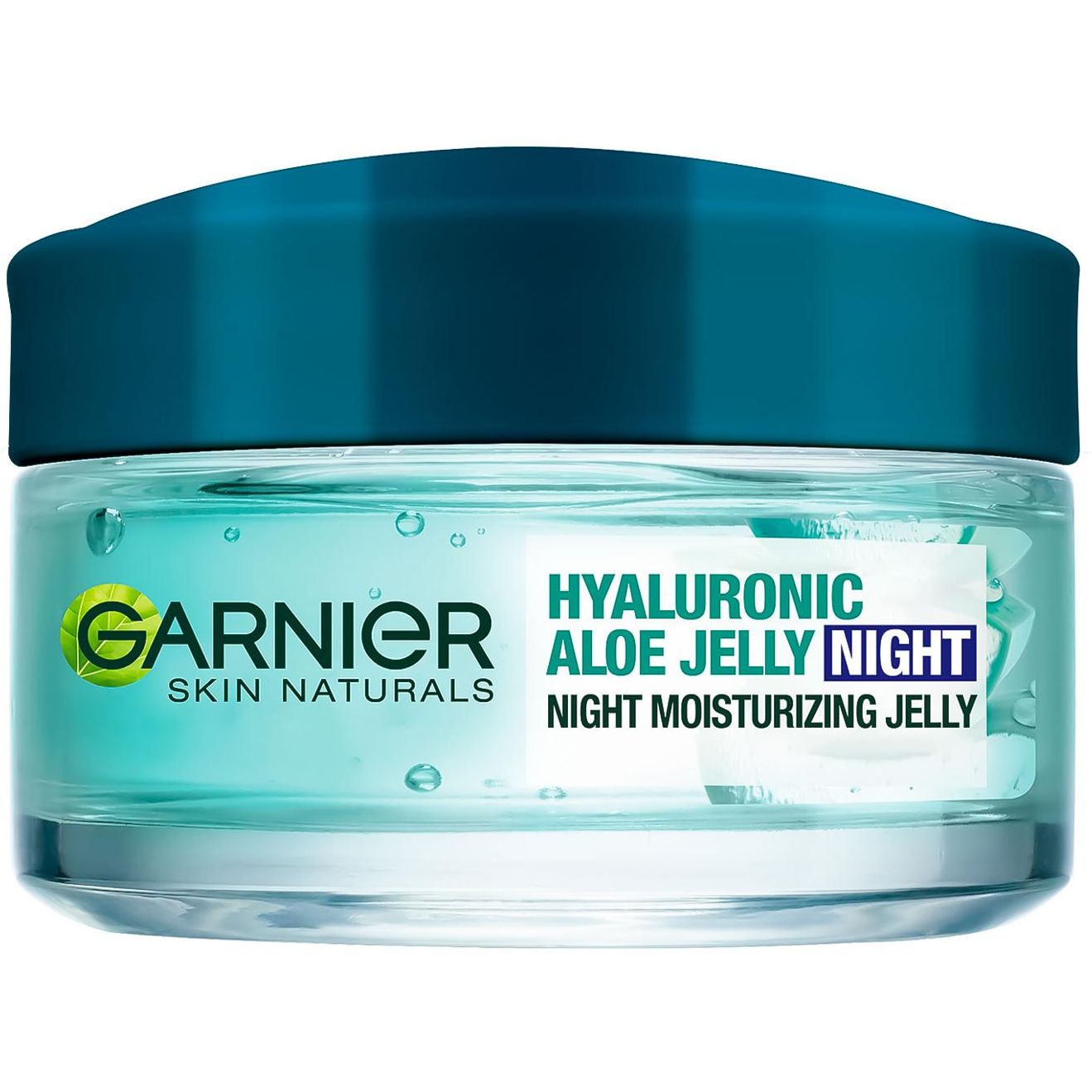 Увлажняющий ночной гиалуроновый алоэ-гель Garnier Skin Naturals для всех типов кожи лица, 50 мл - фото 1