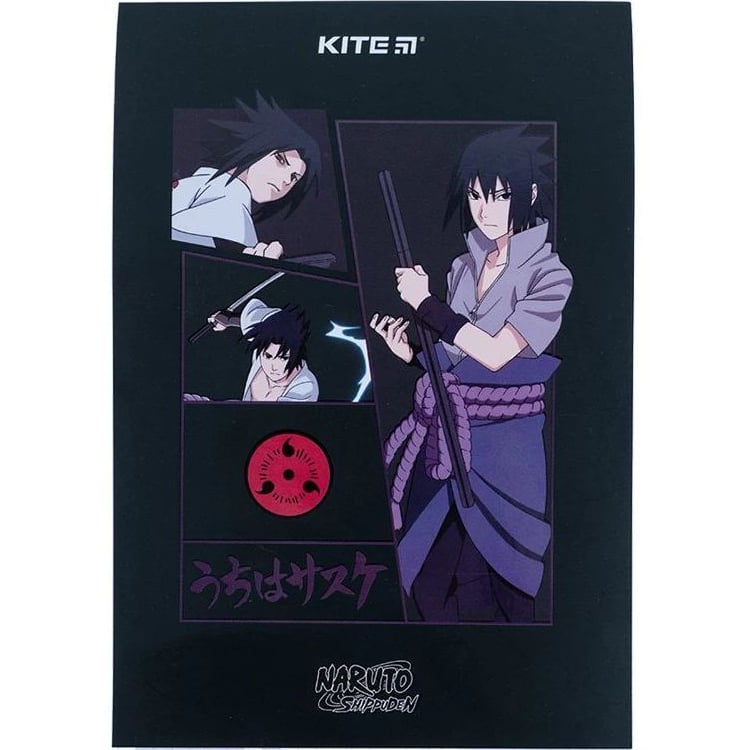 Блокнот-планшет Kite Naruto А5 в клітинку 50 аркушів (NR23-194-3) - фото 1