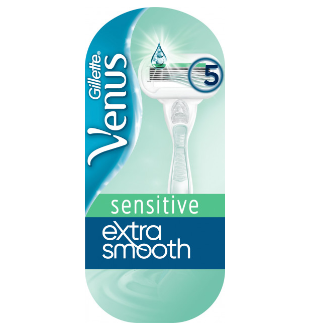 Станок для гоління жіночий Gillette Venus Extra Smooth Sensitive з 1 змінним картриджем - фото 2