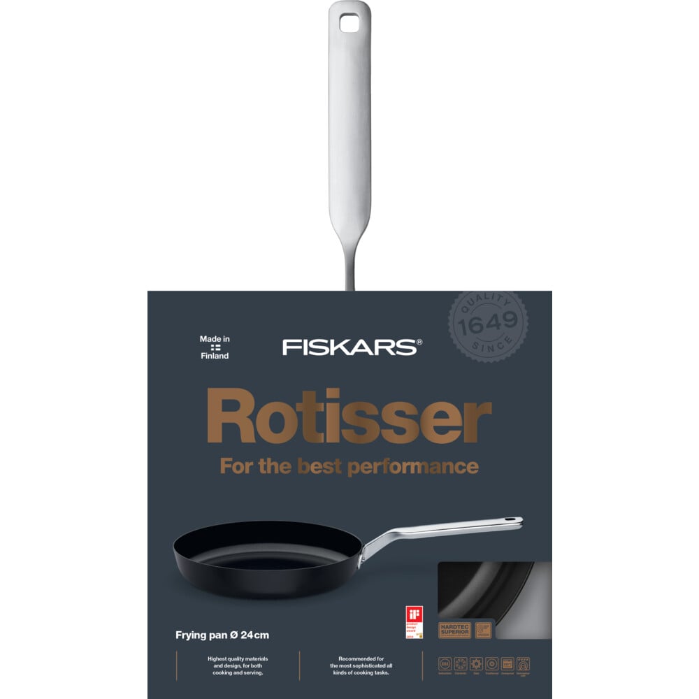 Сковорода Fiskars Rotisser, 24 см (1023739) - фото 2