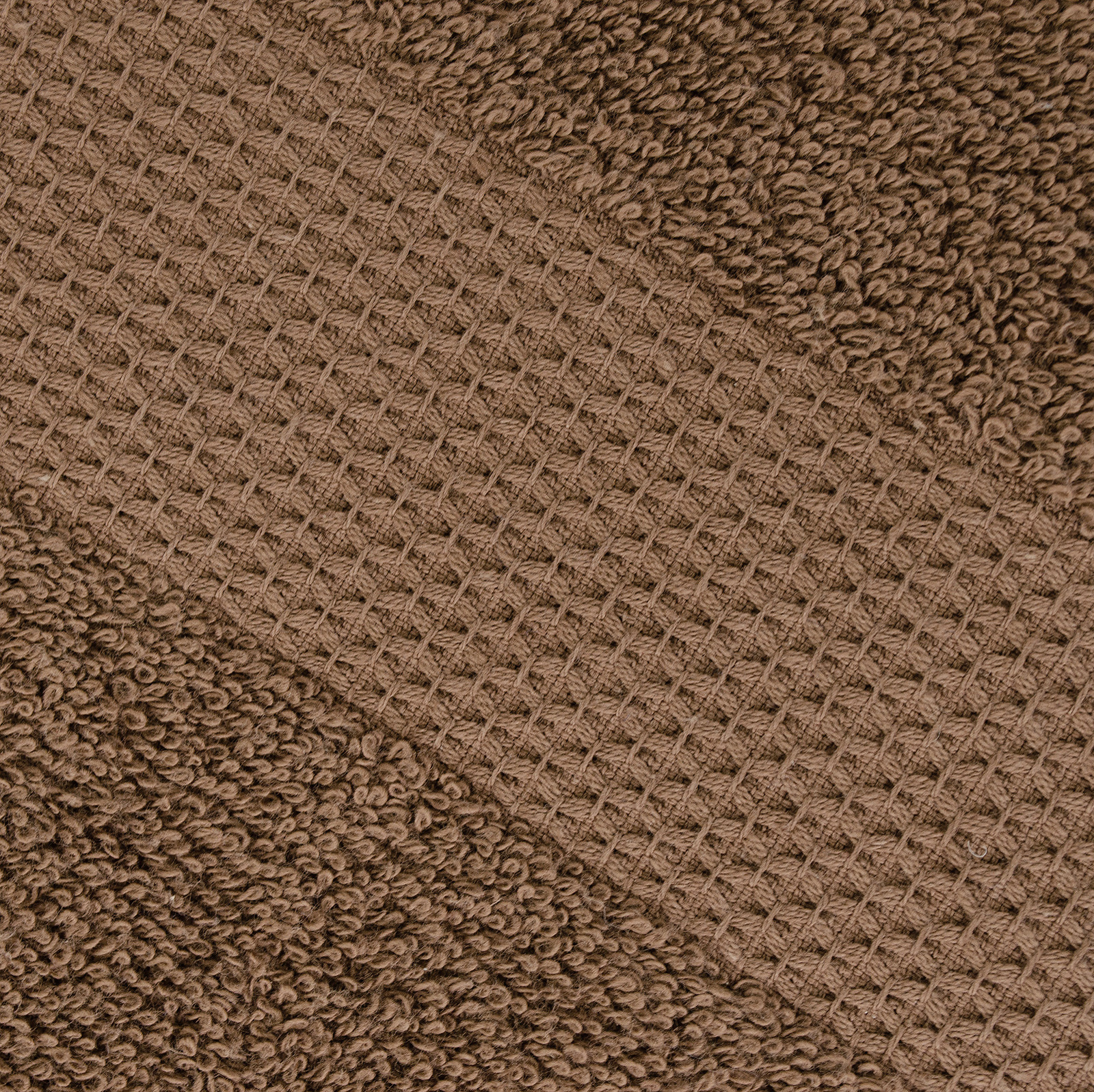 Полотенце махровое Home Line, с бордюром, 400 г/м², 70х40 см, коричневый (161669) - фото 2