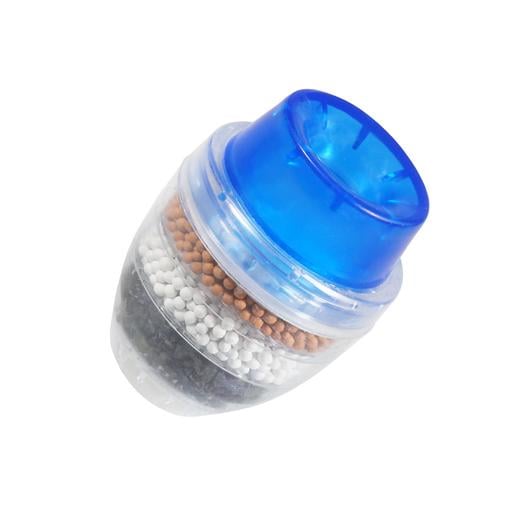 Пятислойный угольный фильтр воды для крана Supretto, голубой (7150-0001) - фото 3