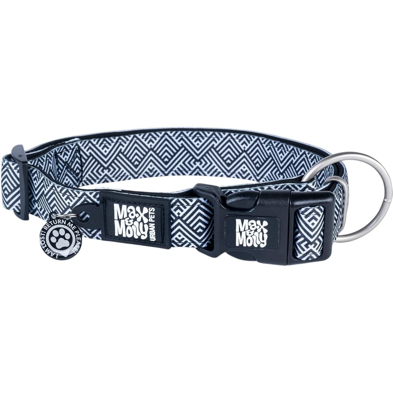 Ошейник для собак Max & Molly Smart ID Collar Mykonos S 28-45x2 см - фото 1