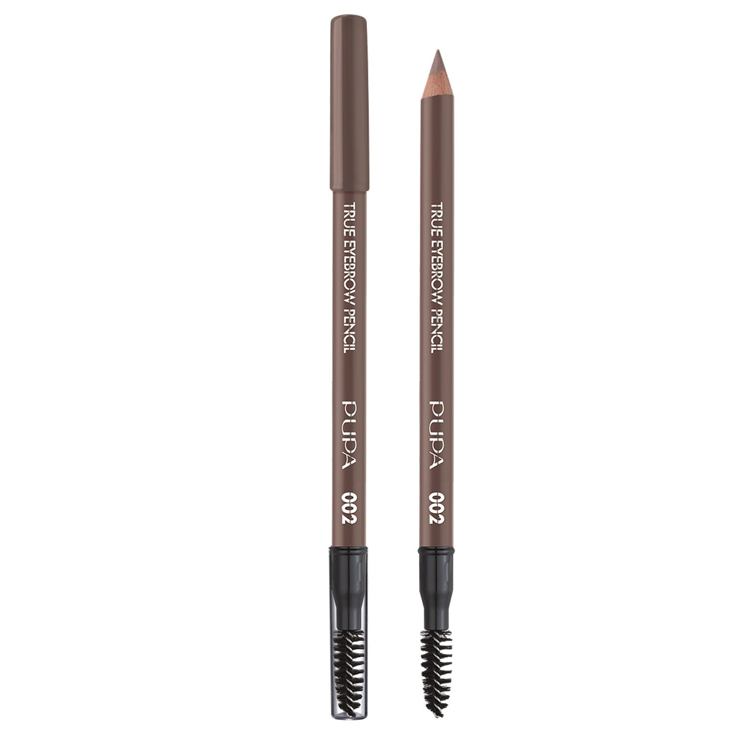 Карандаш для бровей Pupa True Eyebrow Pencil Total Fill Waterproof Brown тон 002, 1.08 г (240208A002) - фото 1