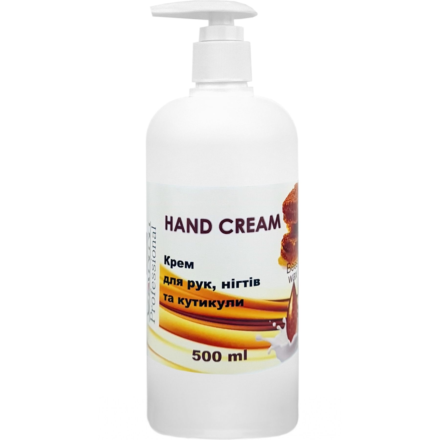 Крем для рук, нігтів і кутикули Canni Hand Cream з бджолиним воском 500 мл - фото 1