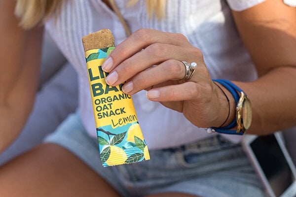 Батончик Lifefood Lifebar вівсяний Лимон органічний 40 г - фото 7