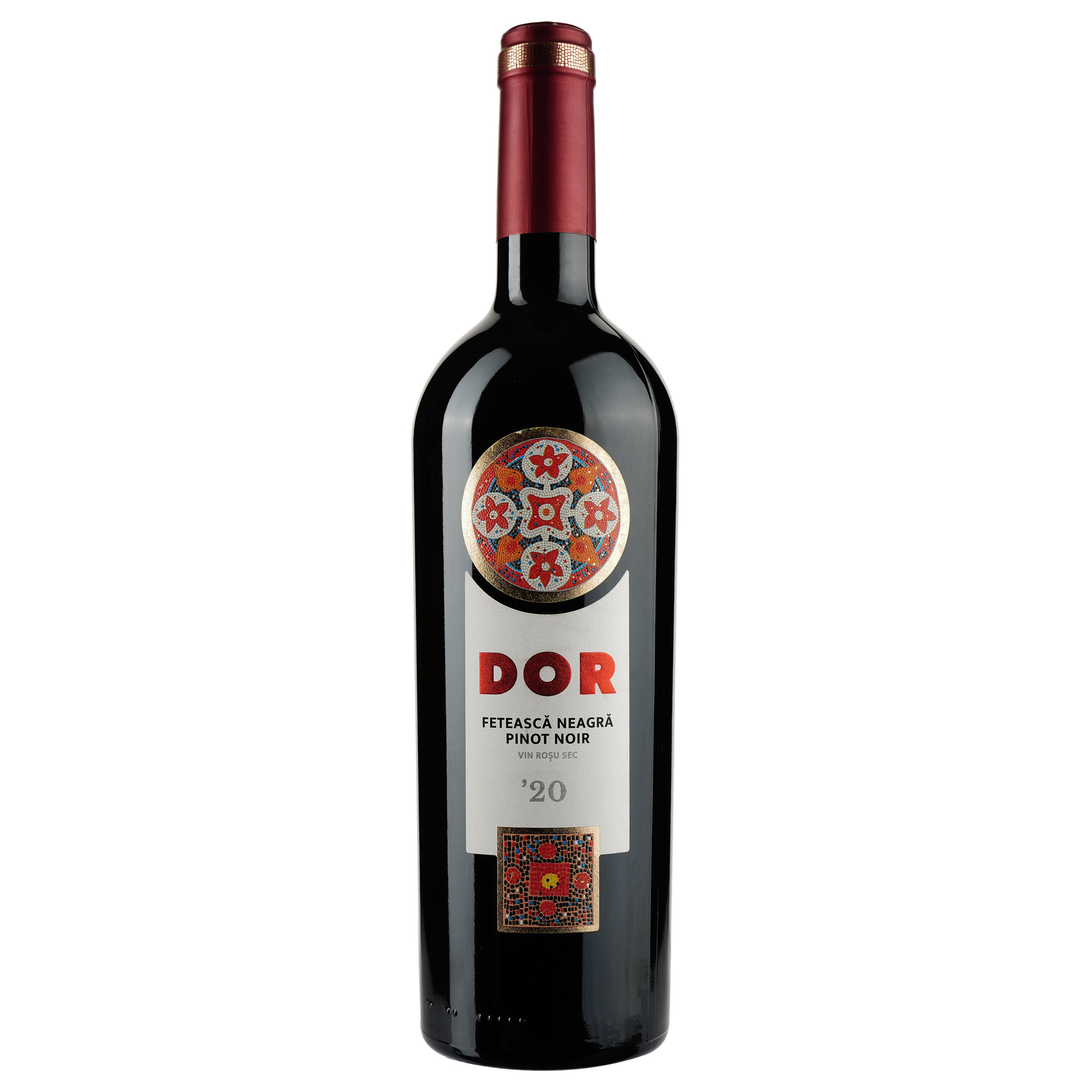 Вино Bostavan DOR Feteasca Neagra&Pinot Noir, 13%, 0,75 л (AU8P047) - фото 1