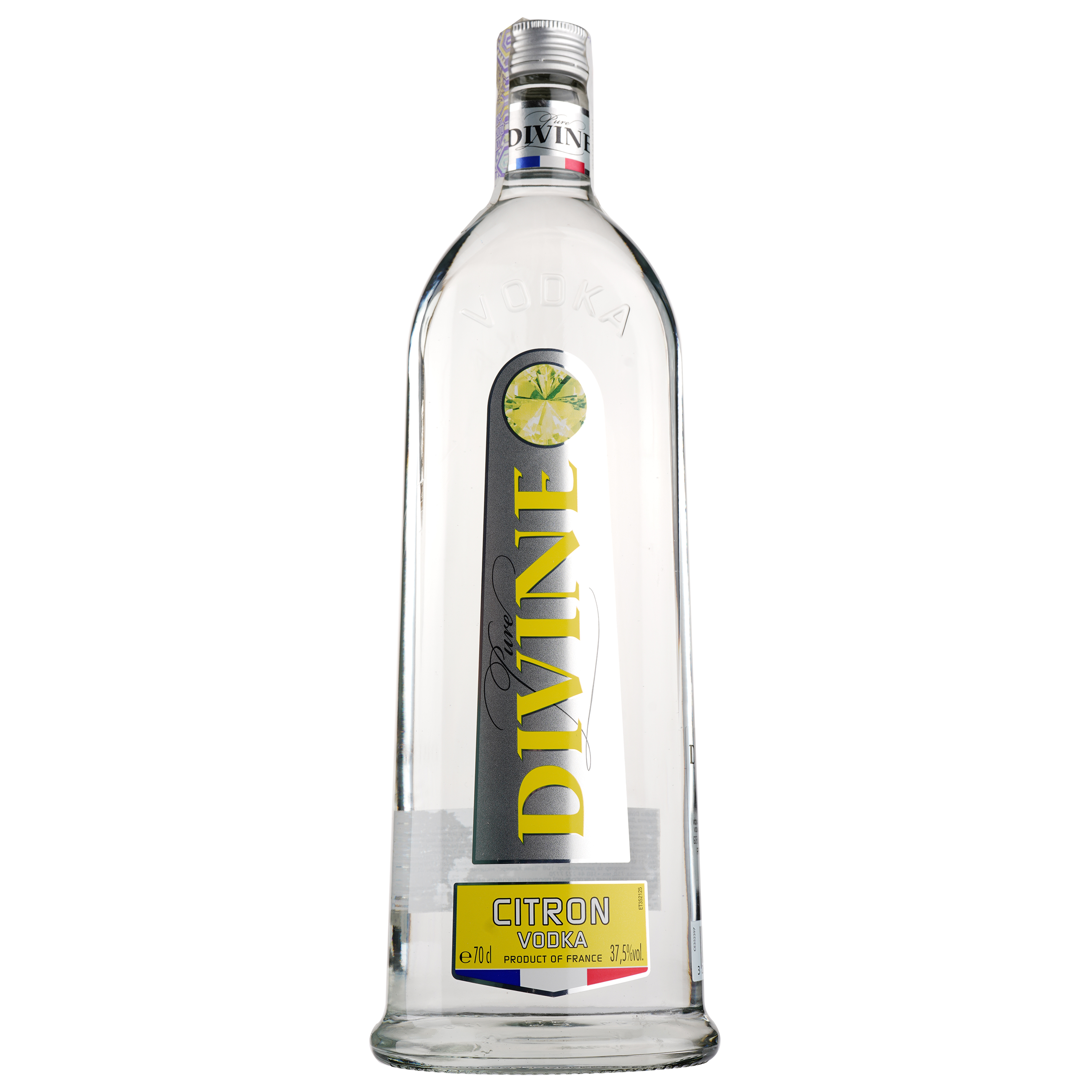 Водка Divine Lemon, 37,5%, 0,7 л - фото 1