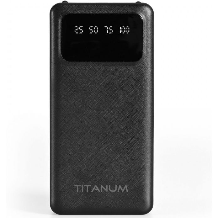 Повербанк Titanum OL03 Black 30000 mAh (TPB-OL03-B) - фото 2