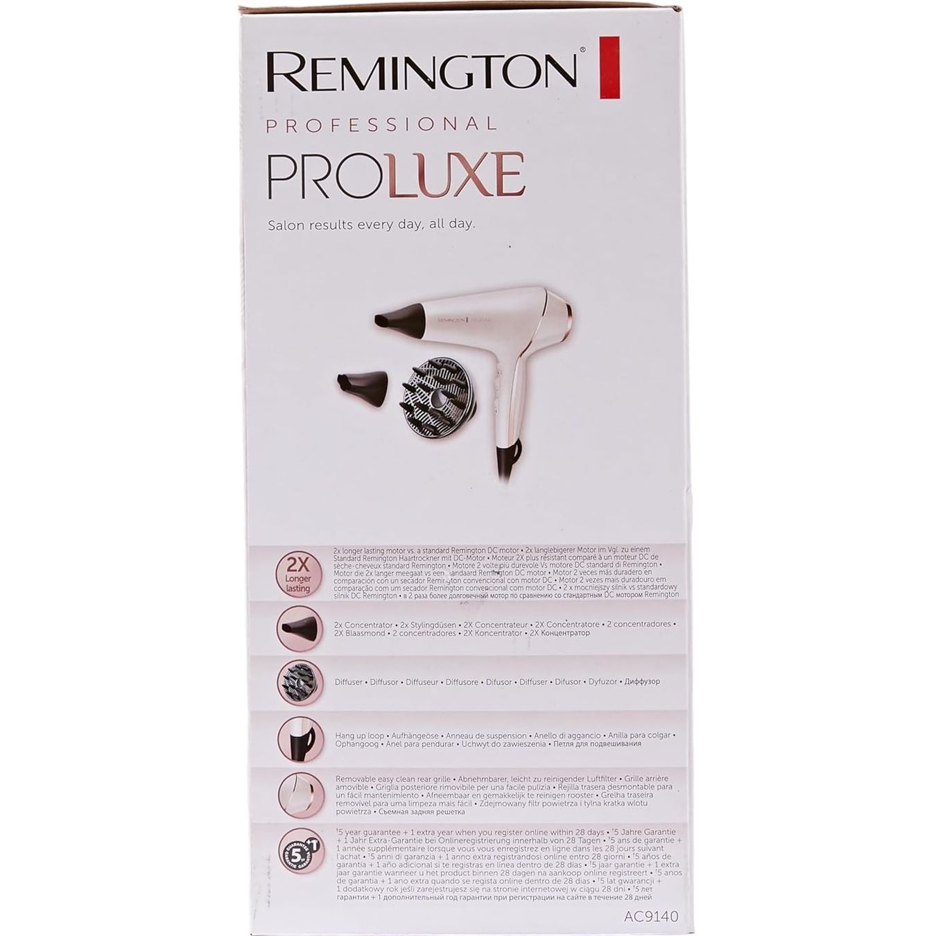 Фен Remington ProLuxe AC9140 рожевий - фото 6