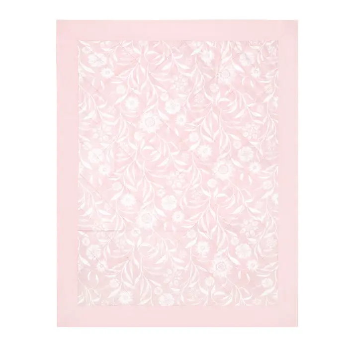 Одеяло стеганое Aden + Anais Collection-ophelia, хлопок, 102х80 см, розовый (AWSL10001) - фото 2