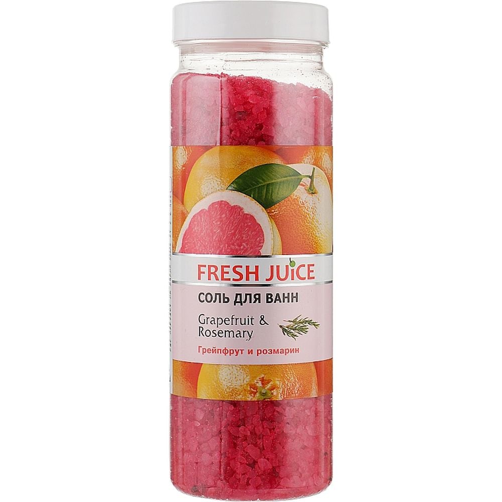 Сіль для ванн Fresh Juice Grapefruit & Rosemary 700 г - фото 1