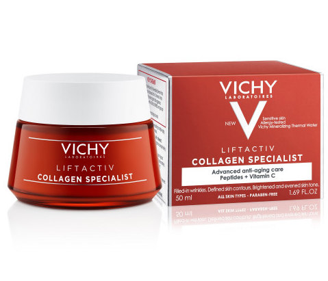 Антивозрастной крем-уход Vichy Liftactiv Collagen Specialist, для стимулирования выработки коллагена, 50 мл - фото 2