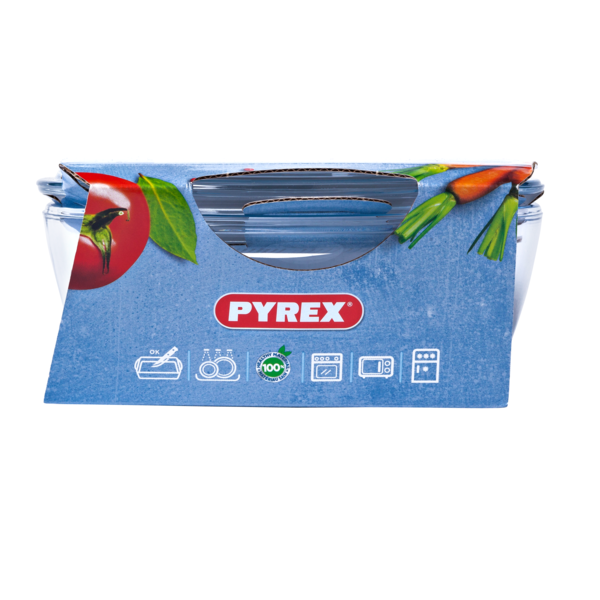 Кастрюля Pyrex Essentials, с крышкой, боросиликатное стекло, 3 л (208A000/7643) - фото 5